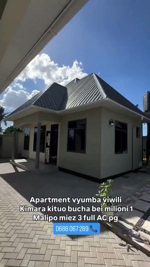 Apartment ya vyumba viwili inapangishwa Kimara Bucha, Dar Es Salaam