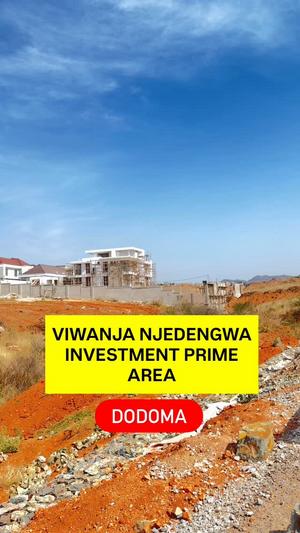 Viwanja (Commercial Plots) vinauzwa Njedengwa Investment, Dodoma Viwanja (Commercial Plots) vinauzwa Njedengwa Investment, Dodoma