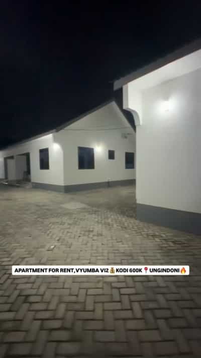 Apartment ya vyumba viwili inapangishwa Kigamboni Mjimwema, Dar Es Salaam