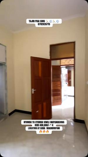 2 Bedrooms Apartment for Rent in Goba Maghorofani, Dar Es Salaam 2 Bedrooms Apartment for Rent in Goba Maghorofani, Dar Es Salaam