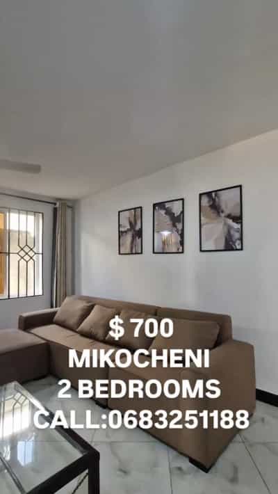 Apartment (Furnished) ya vyumba viwili inapangishwa Mikocheni, Dar Es Salaam