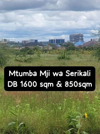 Residential Plots for Sale in Mtumba Mji Wa Serikali, Dodoma (850 sqm)