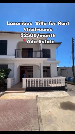 Villa ya vyumba vinne inapangishwa Ada Estate, Dar Es Salaam Villa ya vyumba vinne inapangishwa Ada Estate, Dar Es Salaam