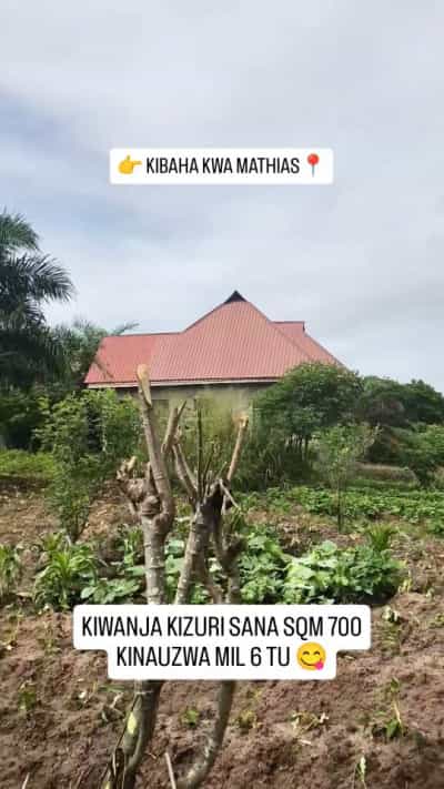 Kiwanja kinauzwa Kibaha Kwa Mathias, Pwani (700 sqm)