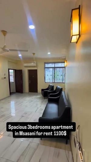3 Bedrooms Apartment for Rent in Msasani, Dar Es Salaam