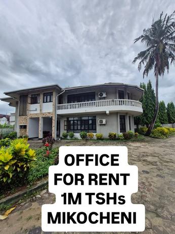 Ofisi inapangishwa Mikocheni, Dar Es Salaam