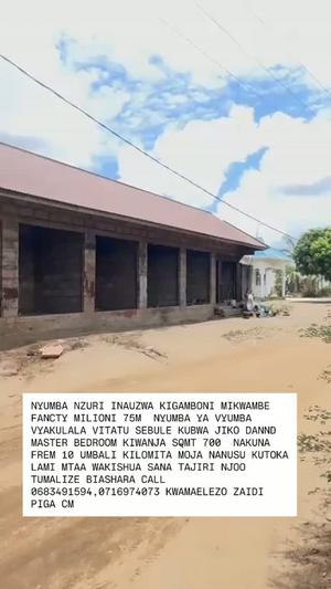 3 Bedrooms House for Sale in Mikwambe, Dar Es Salaam (600 sqm) 3 Bedrooms House for Sale in Mikwambe, Dar Es Salaam (600 sqm)