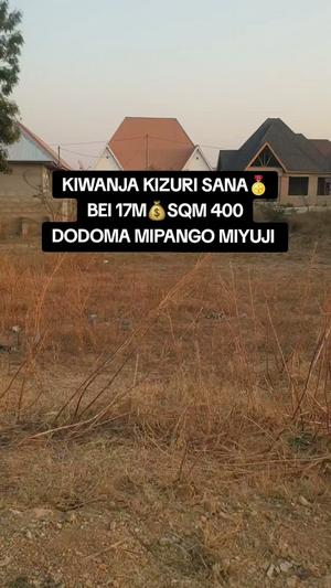 Kiwanja kinauzwa Miyuji Proper Mipango, Dodoma (400 sqm) Kiwanja kinauzwa Miyuji Proper Mipango, Dodoma (400 sqm)