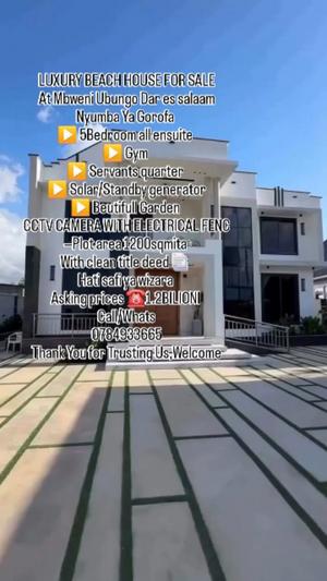 5 Bedrooms House for Sale in Mbeweni Ubungo, Dar Es Salaam (1200 sqm) 5 Bedrooms House for Sale in Mbeweni Ubungo, Dar Es Salaam (1200 sqm)