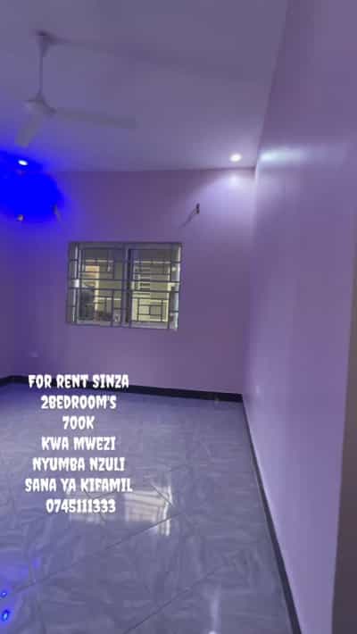 2 Bedrooms House for Rent in Sinza, Dar Es Salaam