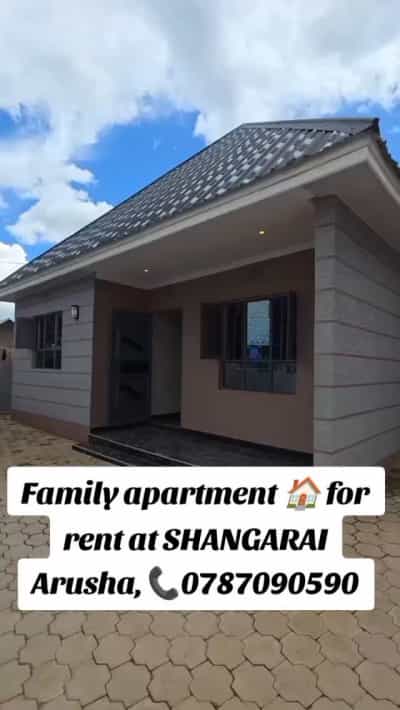 Nyumba/Apartment ya vyumba viwili inapangishwa Arusha