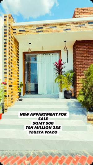 Apartment ya vyumba viwili inauzwa Tegeta Wazo, Dar Es Salaam (500 sqm) Apartment ya vyumba viwili inauzwa Tegeta Wazo, Dar Es Salaam (500 sqm)