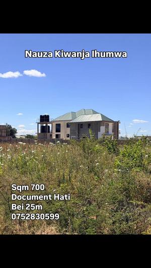 Kiwanja kinauzwa Ihumwa Mwinyi, Dodoma sqm 700 Kiwanja kinauzwa Ihumwa Mwinyi, Dodoma sqm 700