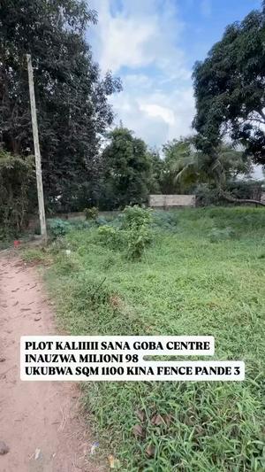 Residential Plot for Sale in Goba Center, Dar Es Salaam (1100 sqm) Residential Plot for Sale in Goba Center, Dar Es Salaam (1100 sqm)