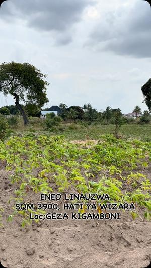 Residential Plot for Sale in Geza Ulole Kigamboni, Dar Es Salaam (3900 sqm) Residential Plot for Sale in Geza Ulole Kigamboni, Dar Es Salaam (3900 sqm)
