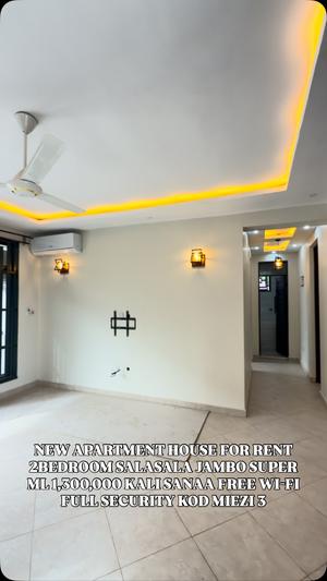 Apartment ya vyumba viwili inapangishwa Salasala, Dar Es Salaam
