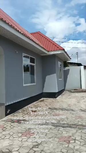 Nyumba/Apartment ya chumba kimoja inapangishwa Tabata Barakuda Changombe, Dar Es Salaam