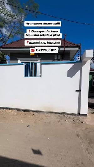 Nyumba ya chumba kimoja inapangishwa Kigamboni, Kisiwani, Dar Es Salaam (400 sqm)