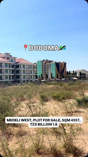 Plot for sale in Medeli West, Dodoma sqm 4557
