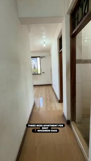 Apartment ya vyumba vitatu inapangishwa Magomeni, Dar Es Salaam