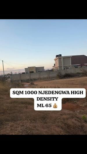 Residential Plot for Sale in Njedengwa High Density, Dodoma (1000 sqm) Residential Plot for Sale in Njedengwa High Density, Dodoma (1000 sqm)