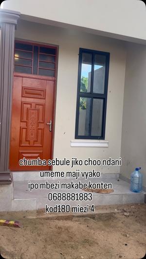 1 Bedroom House for Rent in Mbezi Makabe, Dar Es Salaam