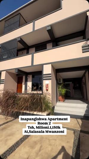 Apartment ya vyumba viwili inapangishwa Salasala Mwanzoni, Dar Es Salaam
