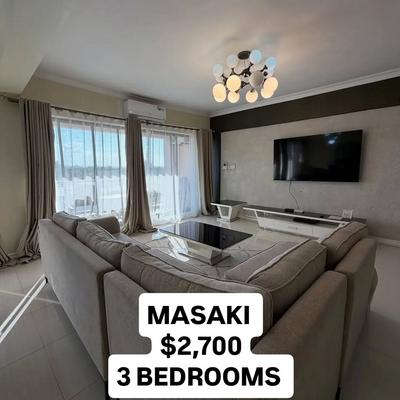 Nyumba (Furnished) ya vyumba vitatu inapangishwa Masaki, Dar Es Salaam Nyumba (Furnished) ya vyumba vitatu inapangishwa Masaki, Dar Es Salaam