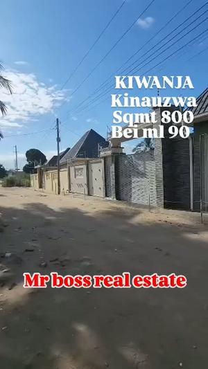 Residential Plot for Sale in Tabata Kinyerezi, Dar Es Salaam (800 sqm) Residential Plot for Sale in Tabata Kinyerezi, Dar Es Salaam (800 sqm)