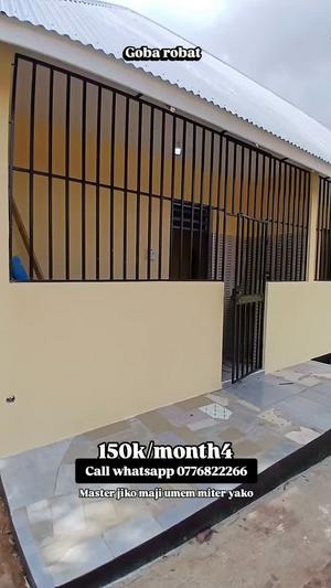 1 Bedroom House for Rent in Goba Robat, Dar Es Salaam