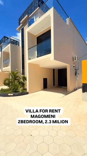 Villa (Furnished) ya vyumba viwili inapangishwa Magomeni, Dar Es Salaam