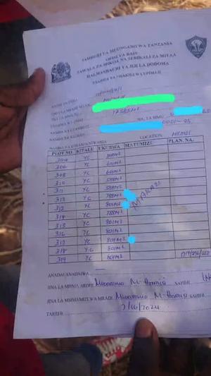 Residential Plot for Sale in Michese, Dodoma Residential Plot for Sale in Michese, Dodoma