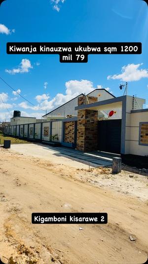 Kiwanja kinauzwa Kisarawe 2, Pwani (1200 sqm) Kiwanja kinauzwa Kisarawe 2, Pwani (1200 sqm)