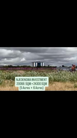 Viwanja (Commercial Plots) vinauzwa Njedengwa, Dodoma (5 acre)