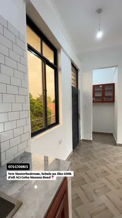 Apartment ya chumba kimoja inapangishwa Goba Masana Road, Dar Es Salaam