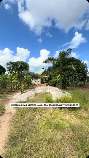 Plot for sale in Mwongozo, Kigamboni, Dar Es Salaam sqm 2700