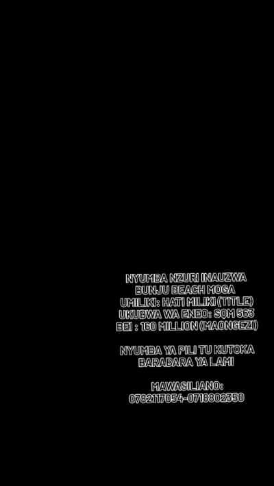 Nyumba ya vyumba vitatu inauzwa Bunju Beach Moga, Dar Es Salaam (563 sqm)