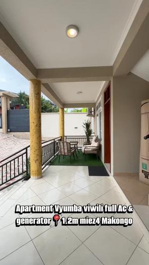 Nyumba/Apartment ya vyumba viwili inapangishwa Makongo Juu, Dar Es Salaam