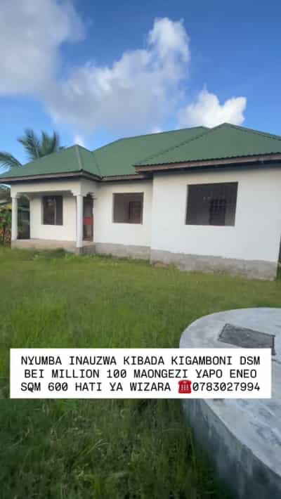 Nyumba inauzwa Kibada, Dar Es Salaam (600 sqm)
