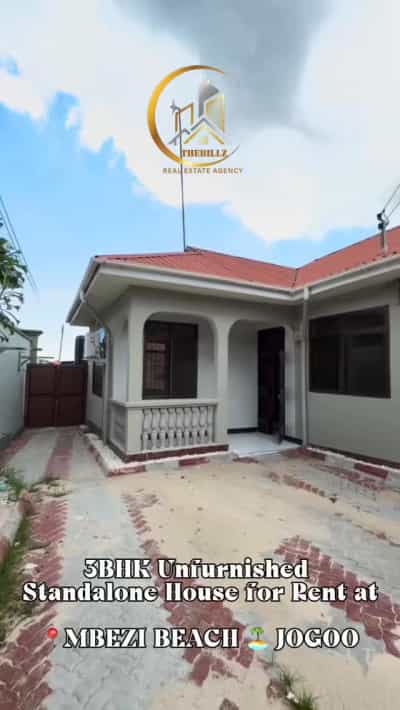 3 Bedrooms House for Rent in MBEZI BEACH 🏝️ JOGOO, Dar Es Salaam