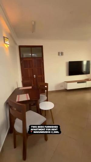 2 Bedrooms Furnished Apartment for Rent in Makumbusho, Dar Es Salaam