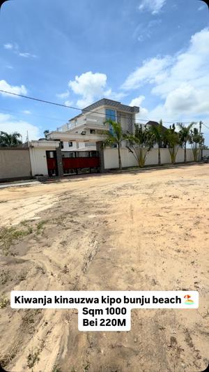 Beach Plot for Sale in Bunju Beach, Dar Es Salaam (1000 sqm) Beach Plot for Sale in Bunju Beach, Dar Es Salaam (1000 sqm)