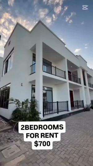 Apartment ya vyumba viwili inapangishwa Mbezi Beach, Dar Es Salaam