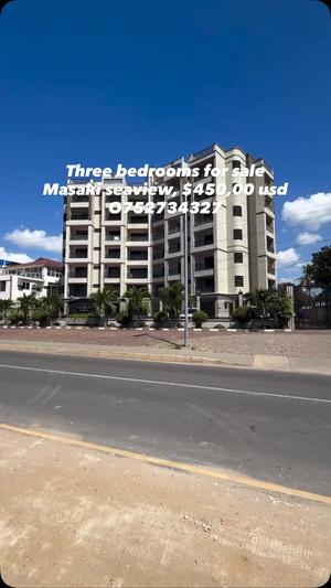Nyumba ya vyumba vitatu inauzwa Masaki, Dar Es Salaam Nyumba ya vyumba vitatu inauzwa Masaki, Dar Es Salaam