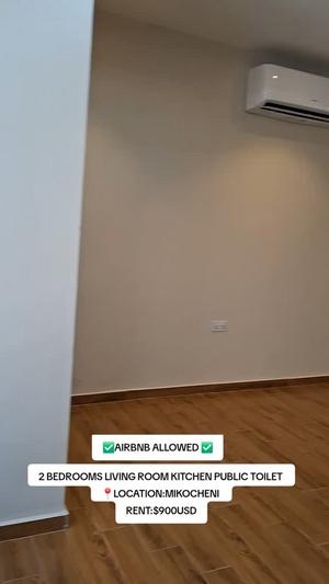 Nyumba ya vyumba viwili inapangishwa Mikocheni, Dar Es Salaam