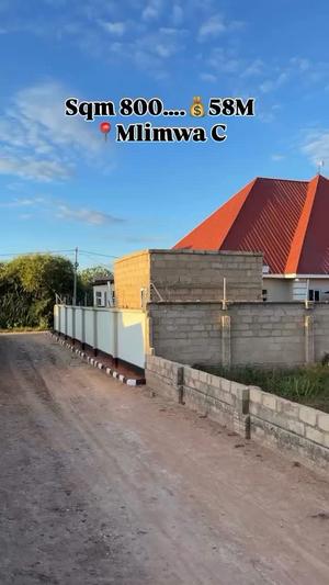 Kiwanja kinauzwa Mlimwa C, Dodoma sqm 803 Kiwanja kinauzwa Mlimwa C, Dodoma sqm 803