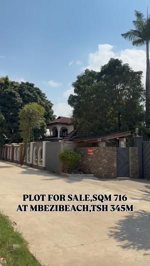Plot for sale in Mbezi Beach, Dar Es Salaam sqm 716 Plot for sale in Mbezi Beach, Dar Es Salaam sqm 716