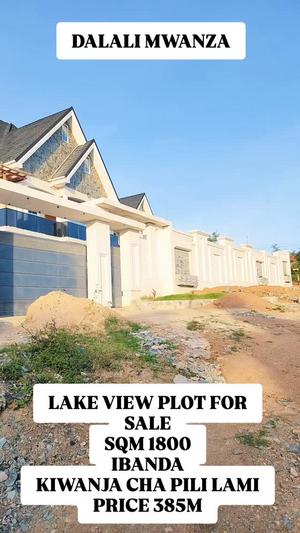 Kiwanja kinauzwa Ibanda, Mwanza sqm 1800