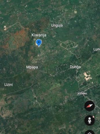 Plot for sale in Umbuji, Zanzibar - Unguja South sqm 4830 Plot for sale in Umbuji, Zanzibar - Unguja South sqm 4830