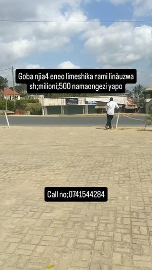 Kiwanja kinauzwa Goba Njia 4, Dar Es Salaam Kiwanja kinauzwa Goba Njia 4, Dar Es Salaam